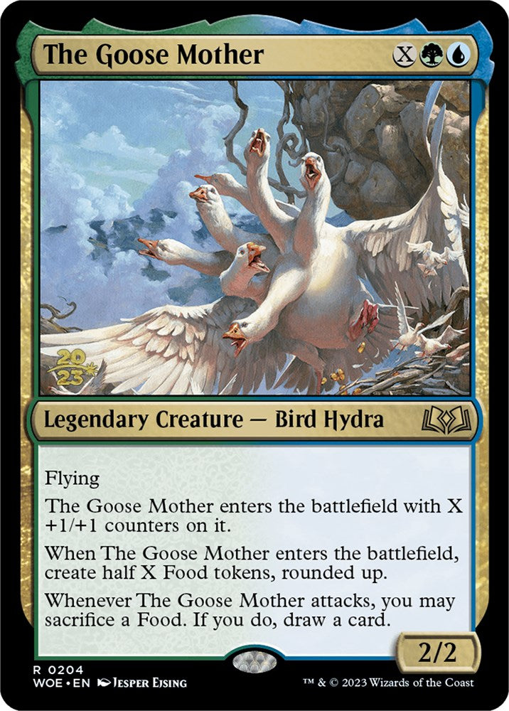 The Goose Mother [Wilds of Eldraine Prerelease Promos] | Eastridge Sports Cards & Games