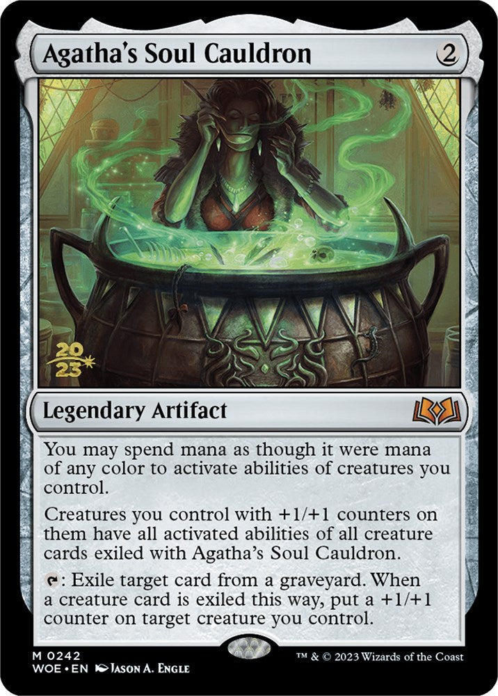 Agatha's Soul Cauldron [Wilds of Eldraine Prerelease Promos] | Eastridge Sports Cards & Games