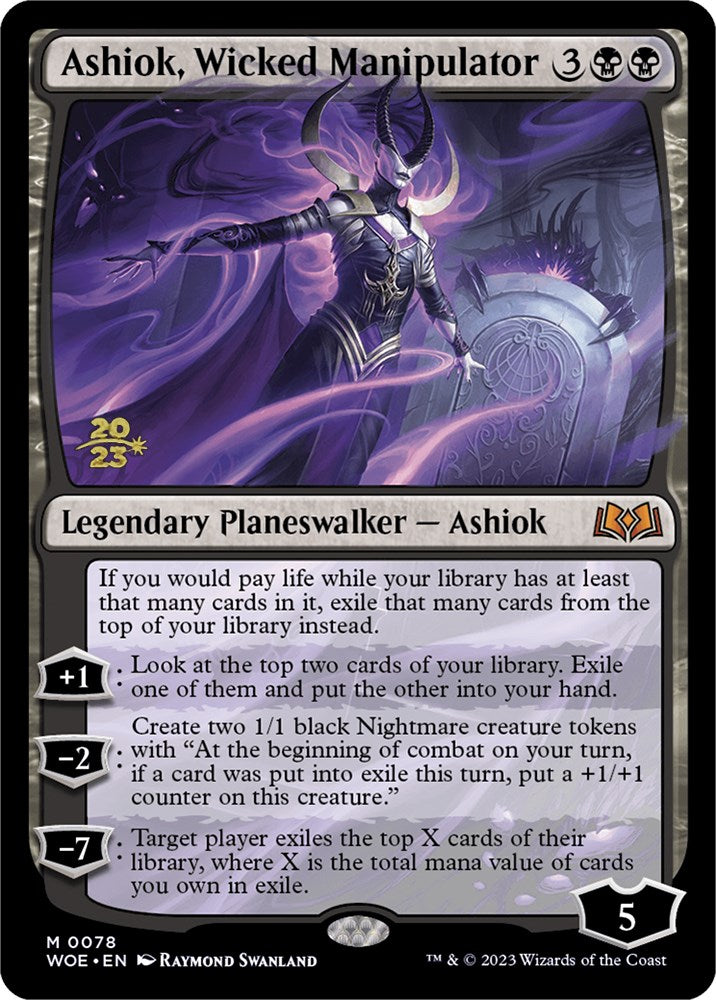 Ashiok, Wicked Manipulator [Wilds of Eldraine Prerelease Promos] | Eastridge Sports Cards & Games