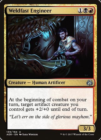 Weldfast Engineer [Aether Revolt] | Eastridge Sports Cards & Games