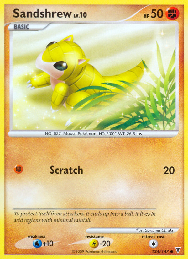 Sandshrew (124/147) [Platinum: Supreme Victors] | Eastridge Sports Cards & Games
