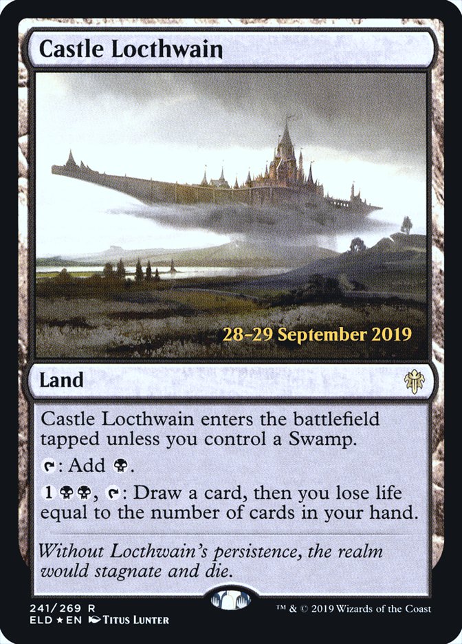 Castle Locthwain  [Throne of Eldraine Prerelease Promos] | Eastridge Sports Cards & Games