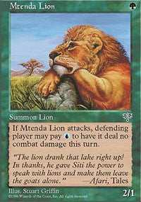 Mtenda Lion [Mirage] | Eastridge Sports Cards & Games