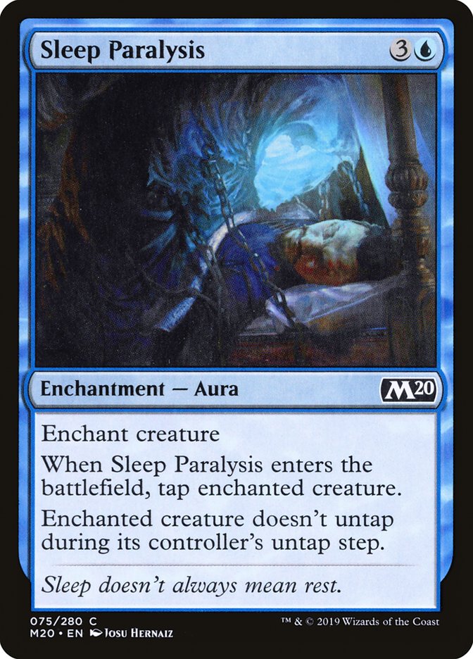 Sleep Paralysis [Core Set 2020] | Eastridge Sports Cards & Games