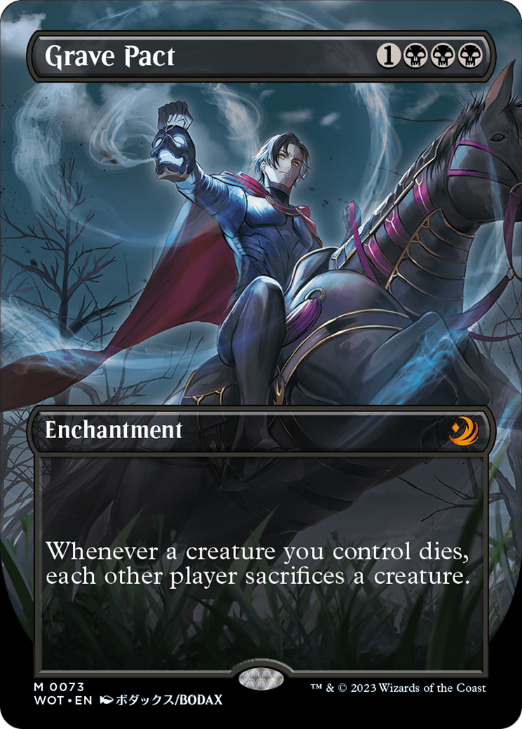 Grave Pact (Anime Borderless) [Wilds of Eldraine: Enchanting Tales] | Eastridge Sports Cards & Games