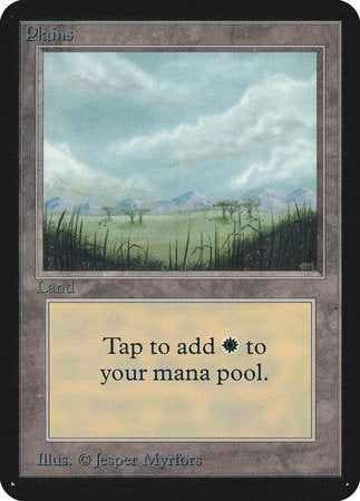 Plains (B) [Limited Edition Alpha] | Eastridge Sports Cards & Games