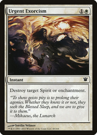 Urgent Exorcism [Innistrad] | Eastridge Sports Cards & Games