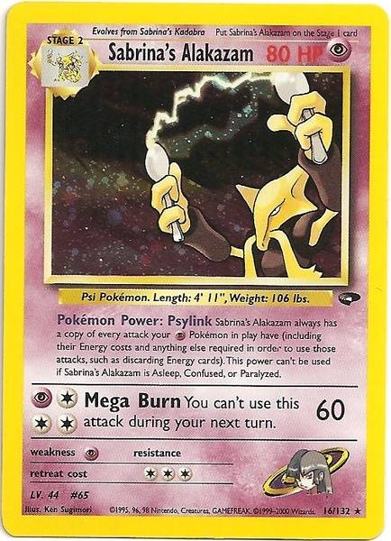 Sabrina's Alakazam (16/132) [Gym Challenge Unlimited] | Eastridge Sports Cards & Games