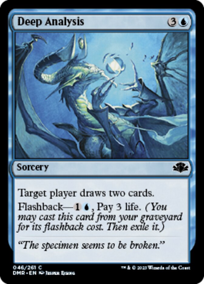 Deep Analysis [Dominaria Remastered] | Eastridge Sports Cards & Games