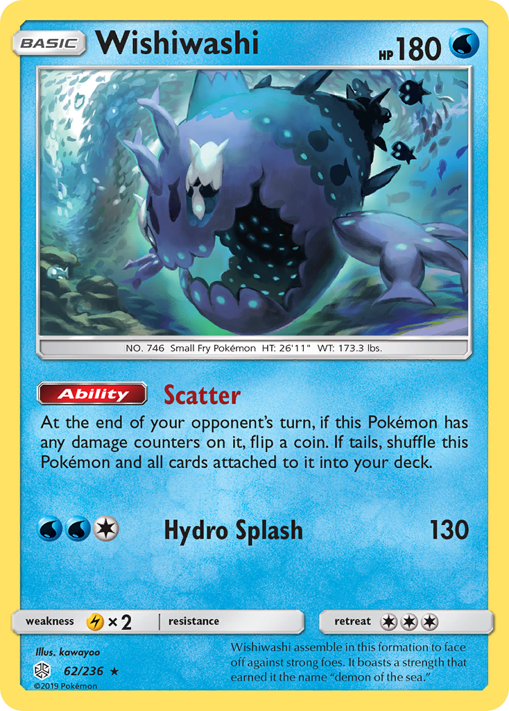 Wishiwashi (62/236) [Sun & Moon: Cosmic Eclipse] | Eastridge Sports Cards & Games