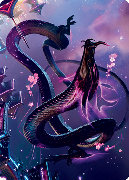 Junji, the Midnight Sky 1 Art Card [Kamigawa: Neon Dynasty Art Series] | Eastridge Sports Cards & Games