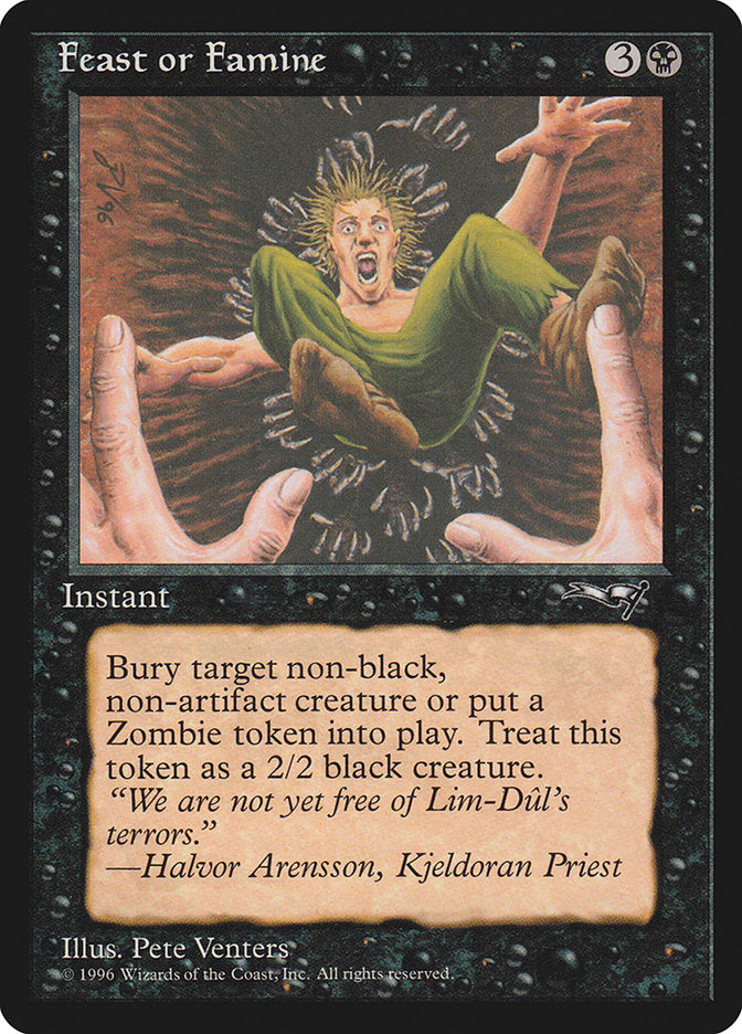 Feast or Famine (Falling) [Alliances] | Eastridge Sports Cards & Games