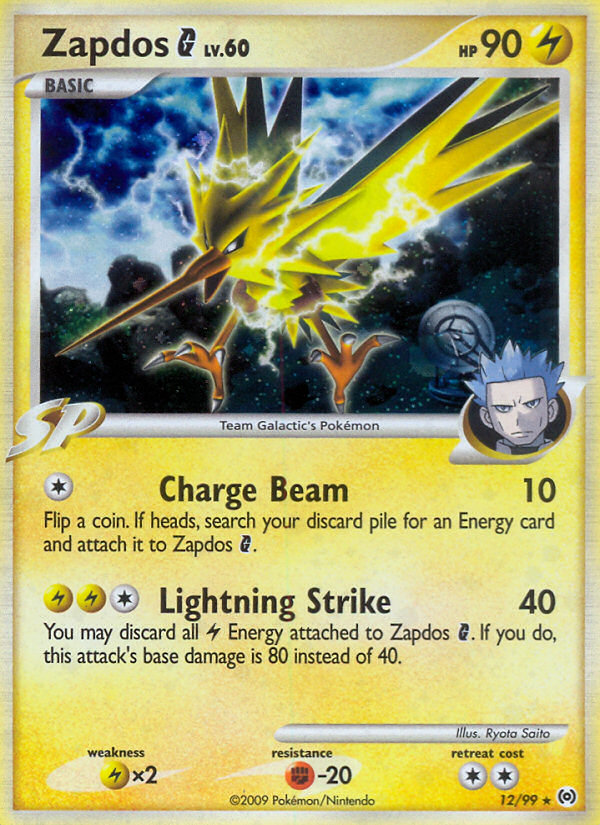 Zapdos G (12/99) [Platinum: Arceus] | Eastridge Sports Cards & Games