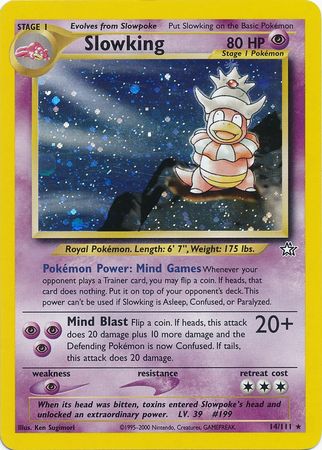 Slowking (14/111) [Neo Genesis Unlimited] | Eastridge Sports Cards & Games