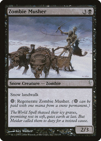 Zombie Musher [Coldsnap] | Eastridge Sports Cards & Games