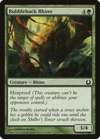 Rubbleback Rhino [Return to Ravnica] | Eastridge Sports Cards & Games