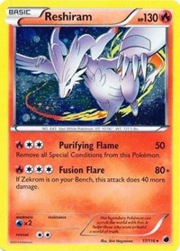 Reshiram (17/116) (Cosmos Holo) [Black & White: Plasma Freeze] | Eastridge Sports Cards & Games