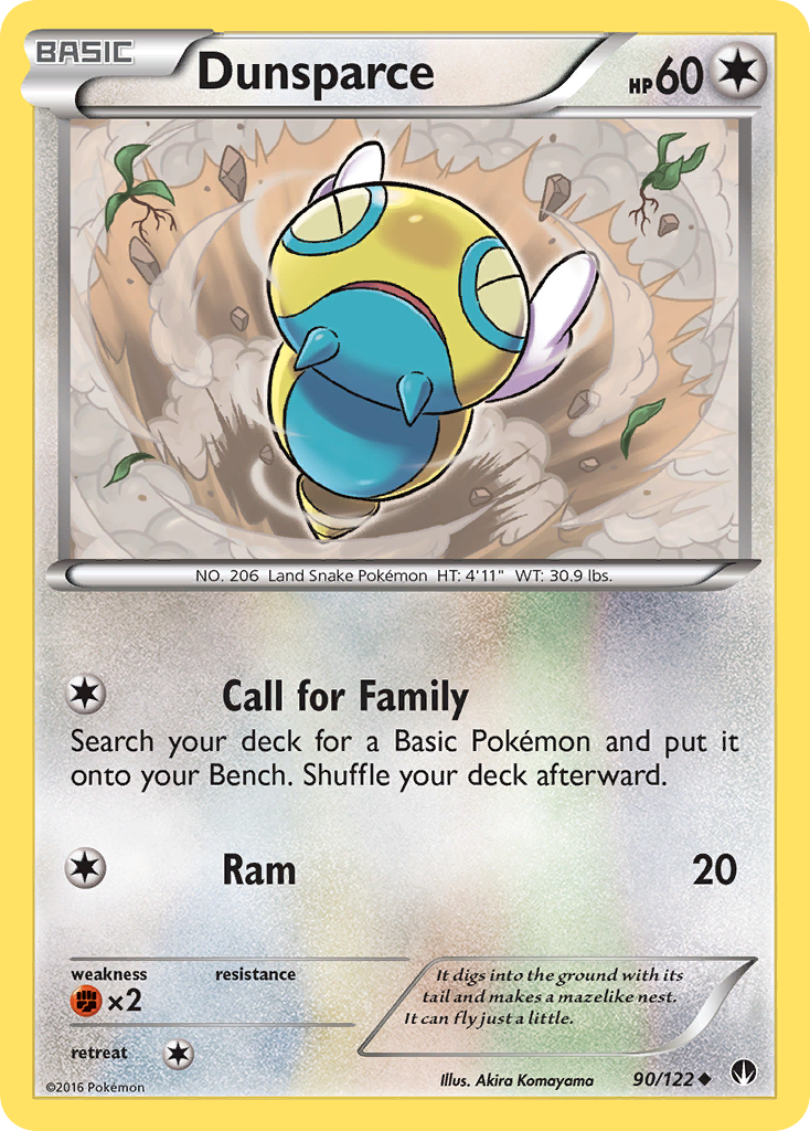 Dunsparce (90/122) [XY: BREAKpoint] | Eastridge Sports Cards & Games