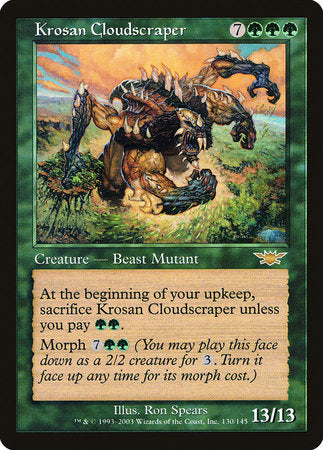 Krosan Cloudscraper [Legions] | Eastridge Sports Cards & Games