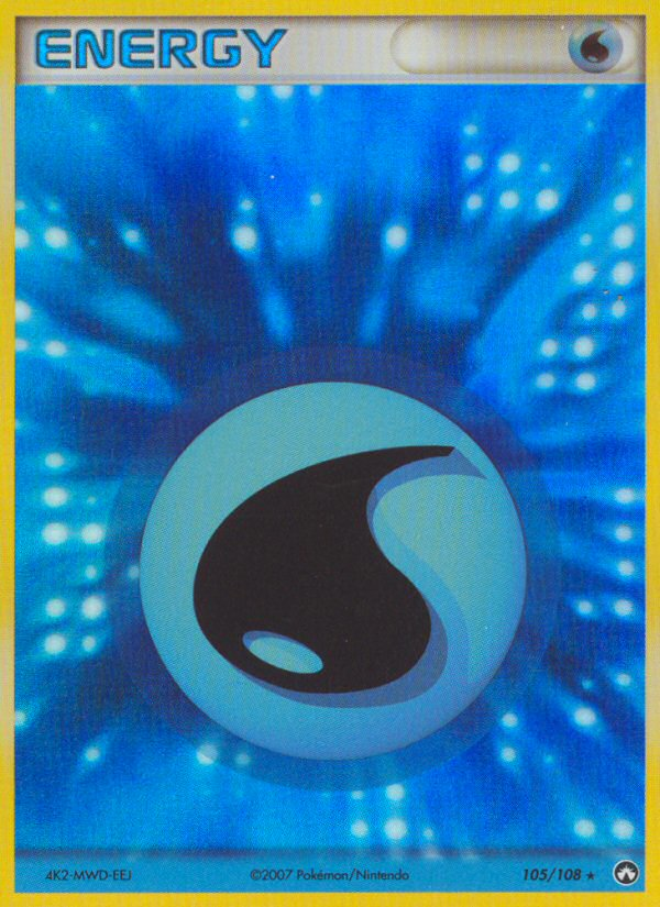 Water Energy (105/108) [EX: Power Keepers] | Eastridge Sports Cards & Games