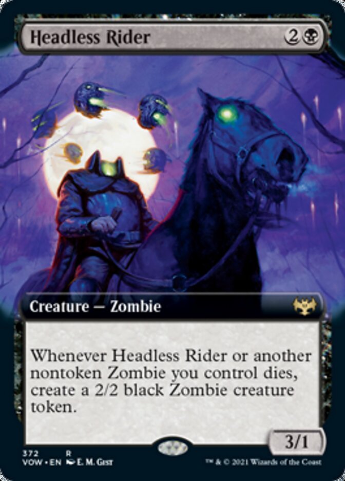 Headless Rider (Extended) [Innistrad: Crimson Vow] | Eastridge Sports Cards & Games