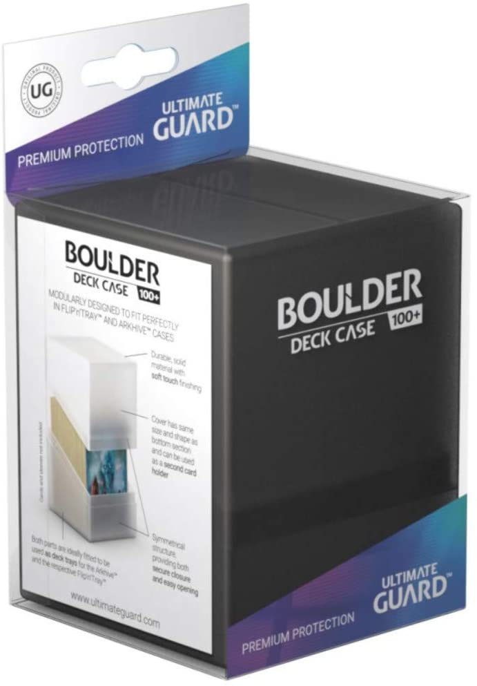 Ultimate Guard Deck Case 100+ Boulder - Onyx | Eastridge Sports Cards & Games