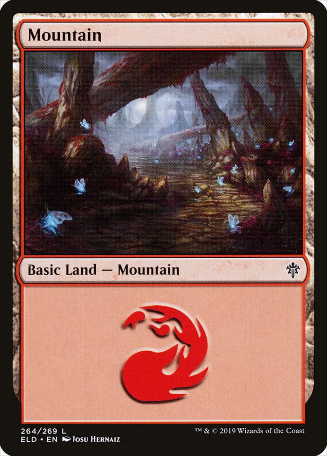 Mountain (264) [Throne of Eldraine] | Eastridge Sports Cards & Games