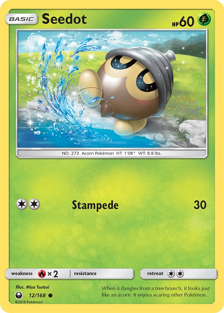 Seedot (12/168) [Sun & Moon: Celestial Storm] | Eastridge Sports Cards & Games