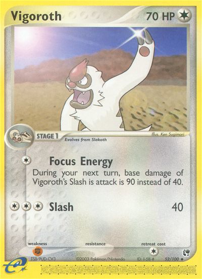 Vigoroth (52/100) [EX: Sandstorm] | Eastridge Sports Cards & Games