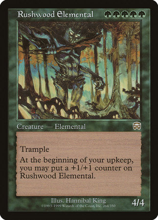 Rushwood Elemental [Mercadian Masques] | Eastridge Sports Cards & Games