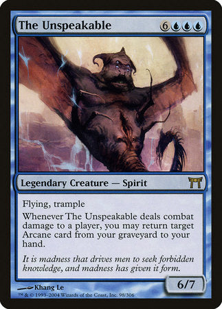 The Unspeakable [Champions of Kamigawa] | Eastridge Sports Cards & Games