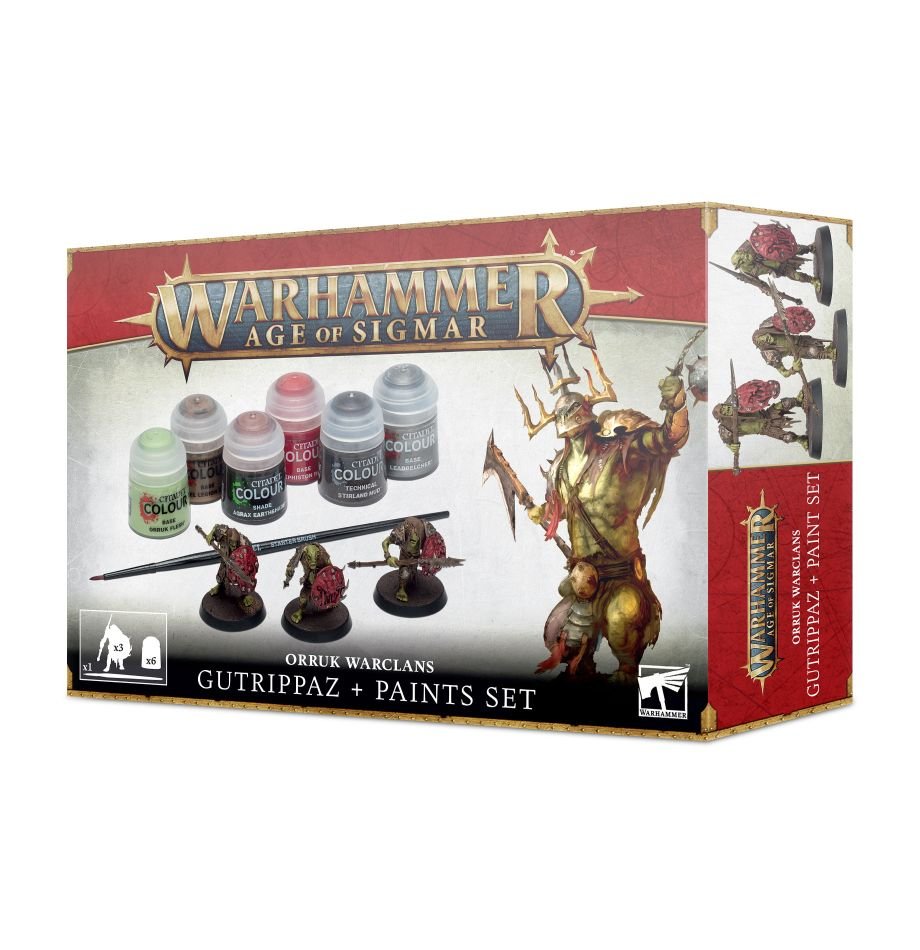 Orruk Warclans Gutrippaz + Paints Set | Eastridge Sports Cards & Games