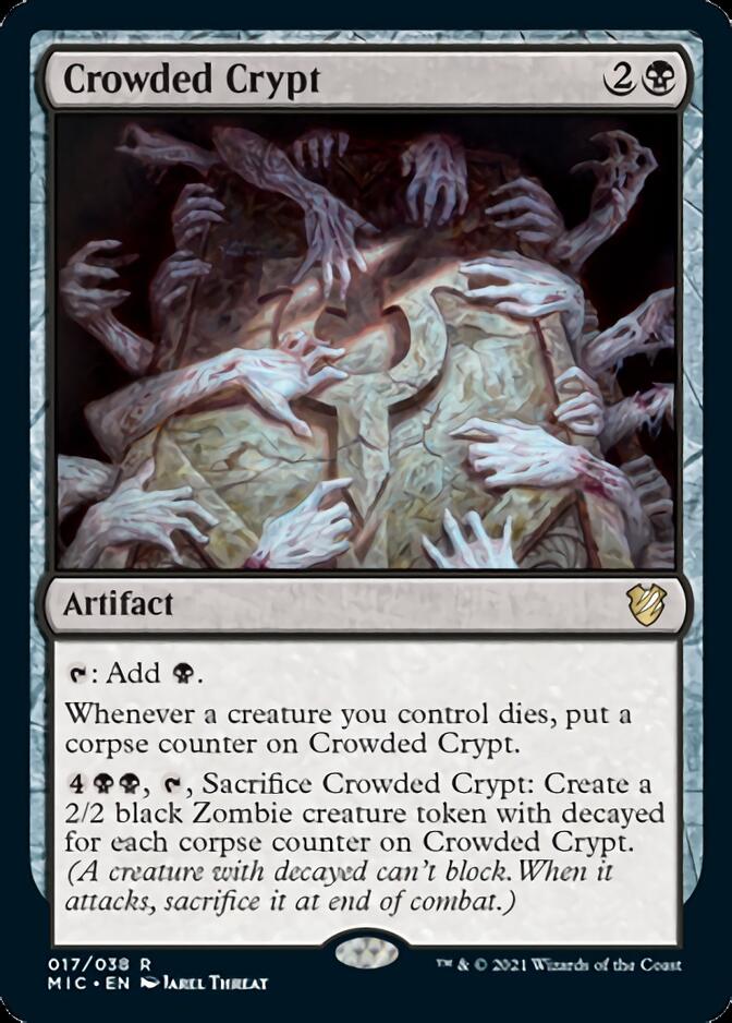 Crowded Crypt [Innistrad: Midnight Hunt Commander] | Eastridge Sports Cards & Games