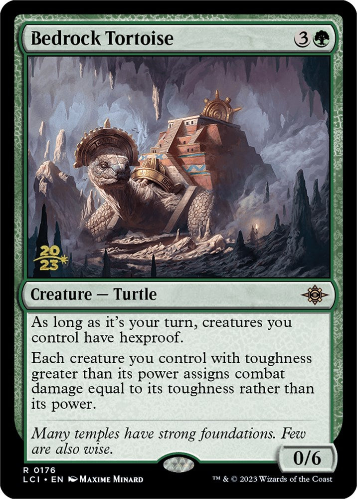 Bedrock Tortoise [The Lost Caverns of Ixalan Prerelease Cards] | Eastridge Sports Cards & Games