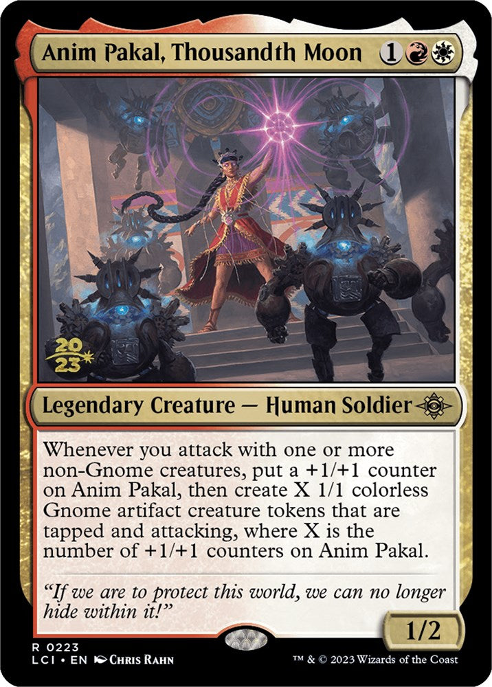 Anim Pakal, Thousandth Moon [The Lost Caverns of Ixalan Prerelease Cards] | Eastridge Sports Cards & Games