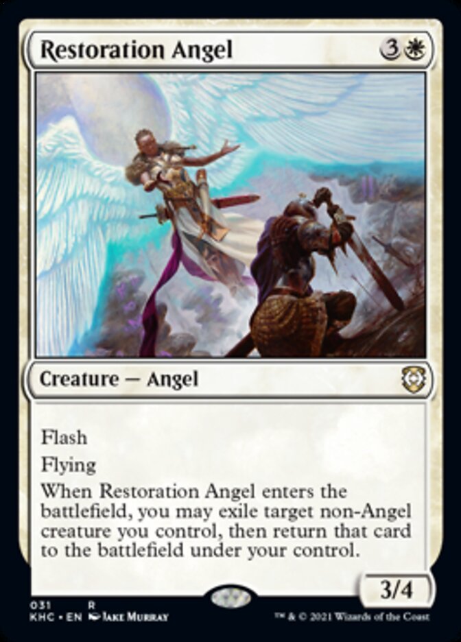 Restoration Angel [Kaldheim Commander] | Eastridge Sports Cards & Games