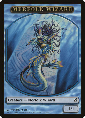 Merfolk Wizard Token [Lorwyn Tokens] | Eastridge Sports Cards & Games