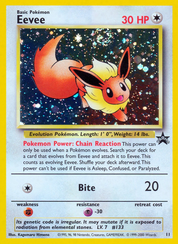 Eevee (11) [Wizards of the Coast: Black Star Promos] | Eastridge Sports Cards & Games