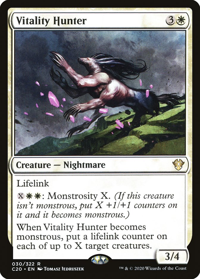 Vitality Hunter [Commander 2020] | Eastridge Sports Cards & Games