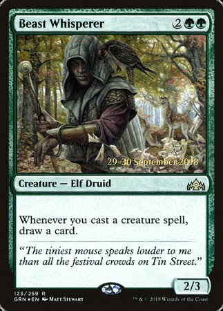 Beast Whisperer [Guilds of Ravnica Promos] | Eastridge Sports Cards & Games