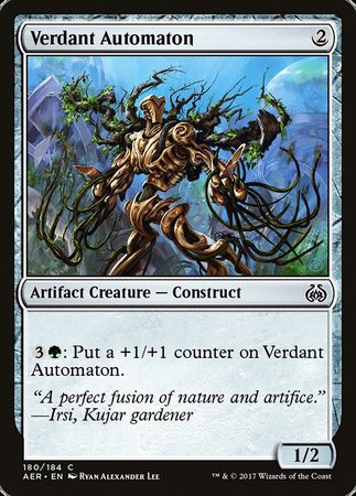 Verdant Automaton [Aether Revolt] | Eastridge Sports Cards & Games