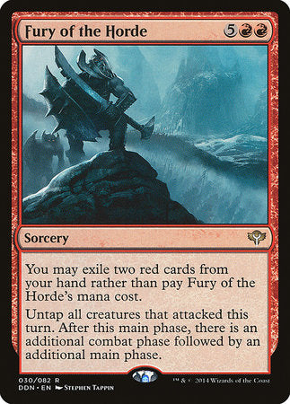 Fury of the Horde [Duel Decks: Speed vs. Cunning] | Eastridge Sports Cards & Games