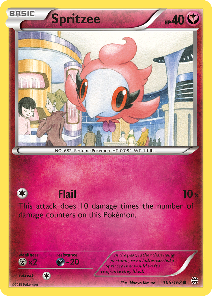 Spritzee (105/162) [XY: BREAKthrough] | Eastridge Sports Cards & Games