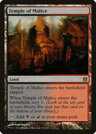 Temple of Malice [Born of the Gods] | Eastridge Sports Cards & Games