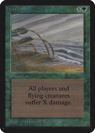 Hurricane [Limited Edition Alpha] | Eastridge Sports Cards & Games