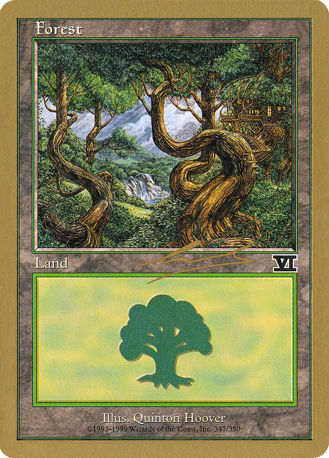 Forest (nl347) (Nicolas Labarre) [World Championship Decks 2000] | Eastridge Sports Cards & Games