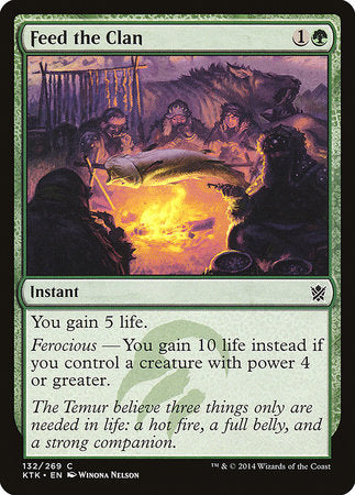 Feed the Clan [Khans of Tarkir] | Eastridge Sports Cards & Games