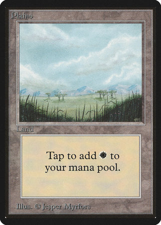 Plains (B) [Limited Edition Beta] | Eastridge Sports Cards & Games