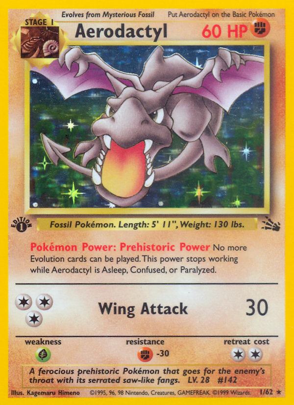 Aerodactyl (1/62) [Fossil 1st Edition] | Eastridge Sports Cards & Games
