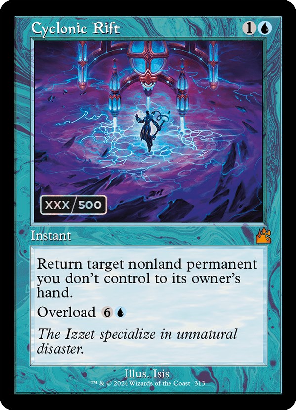 Cyclonic Rift (Retro) (Serialized) [Ravnica Remastered] | Eastridge Sports Cards & Games